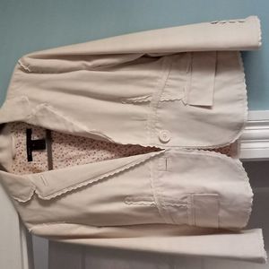 Marc Jacob's cream Jkt. Sz 10.